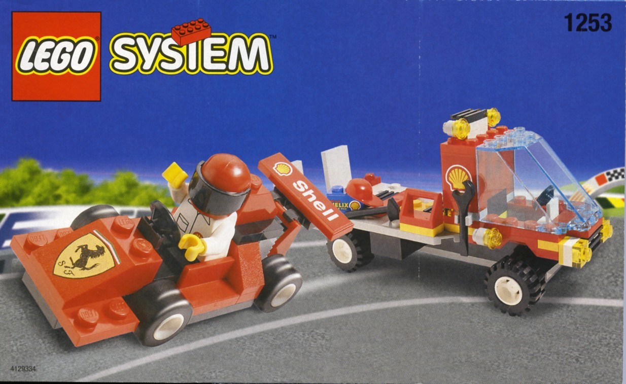 Lego Shell Car Transporter