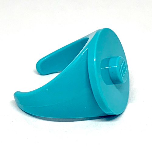 Lego Ring 16 mm Inside Diameter [For Humans] / Medium Azure