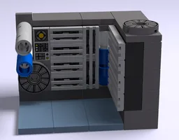 Modular living container -> air filter container