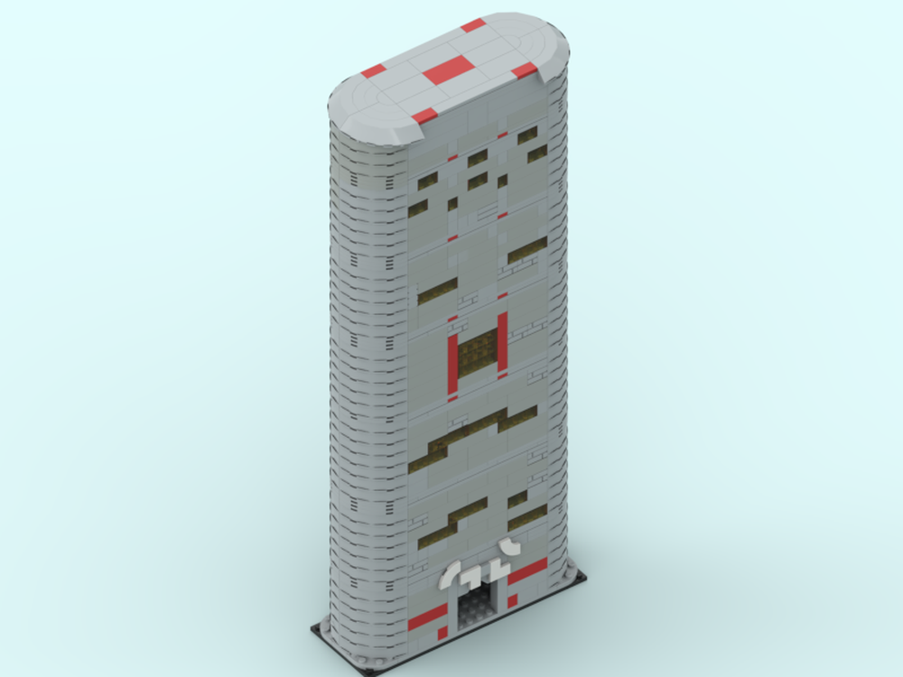 Lego modular corrusant skyscraper