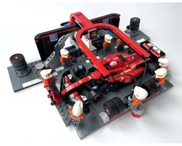 8 Stud F1 Pit Stop Upgrade (fully functional)