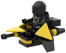 Blacktron Sit-in Speeder