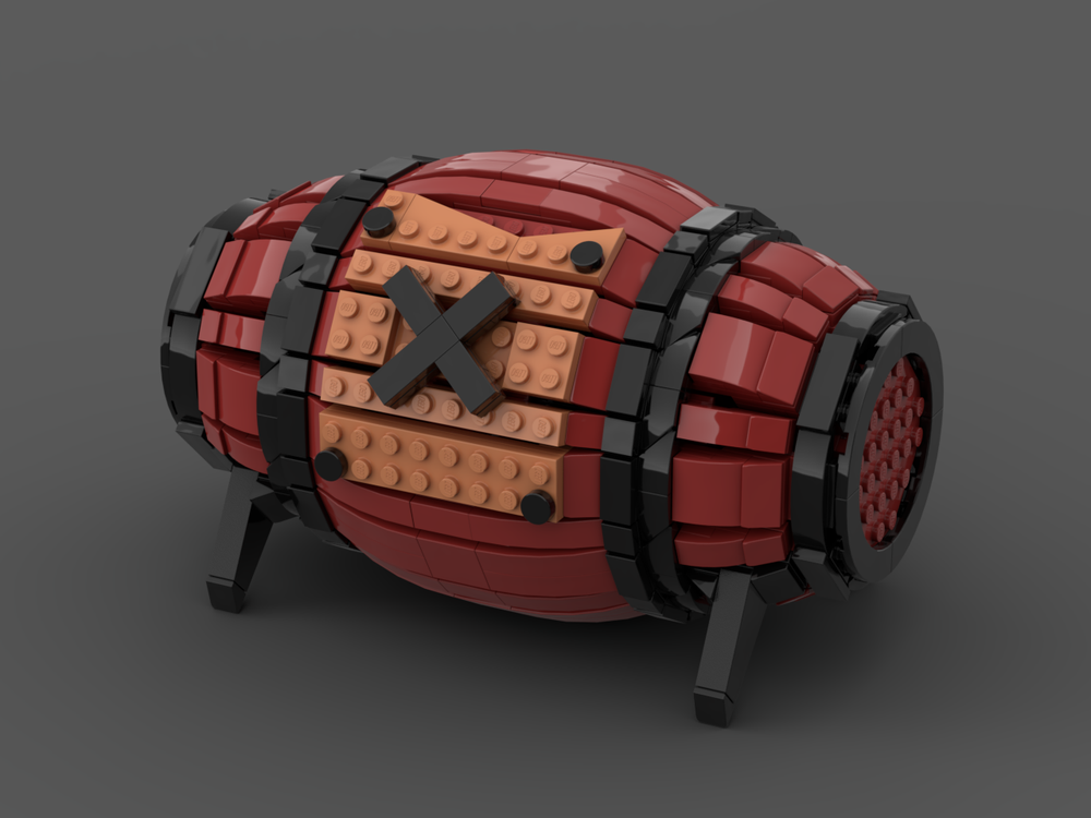 Lego Gunpowder Barrel