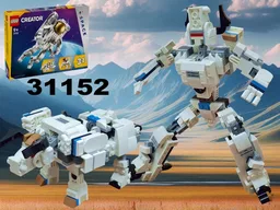 Transformer Bull / Predacon Tantrum using LEGO Creator 31152: Space Astronaut