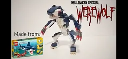 Werewolf 31088 Alternate Build/MOC With Video Instructions