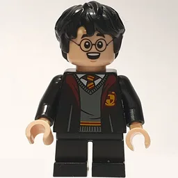 Harry Potter, Gryffindor Robes Open, Short Legs (28621 Head)