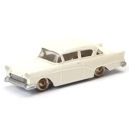 HO Scale Opel Rekord 58 / White