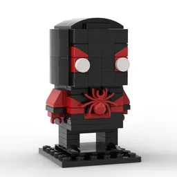 Spiderman Mile Morales Classic Suit Brickheadz