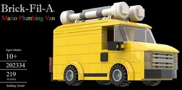 Mario Bros Plumbing Van