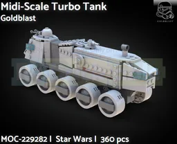 Midi Scale Turbo Tank (Republic Juggernaut)