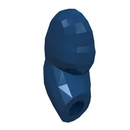 Bigfig Arm, Right [Plain] / Dark Blue