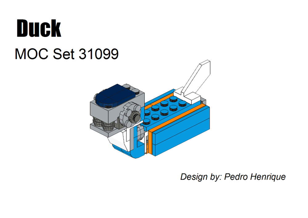 Lego Duck - MOC 31099