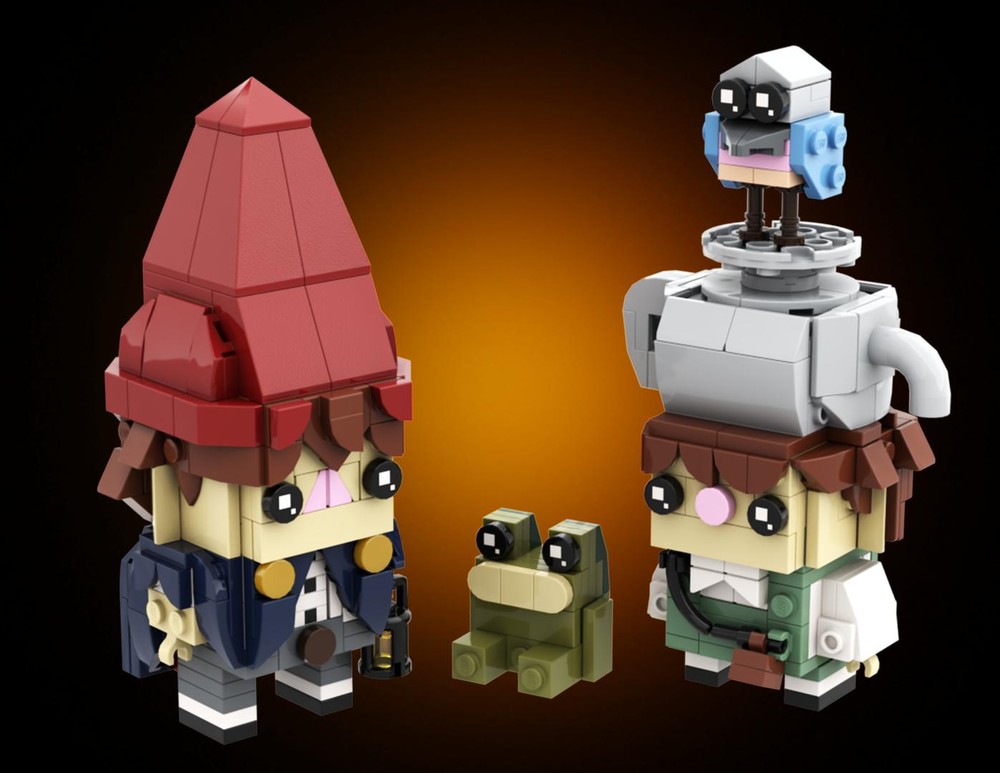 Lego Over the Garden Wall - Wirt, Greg, Beatrice, and Jason Funderburker