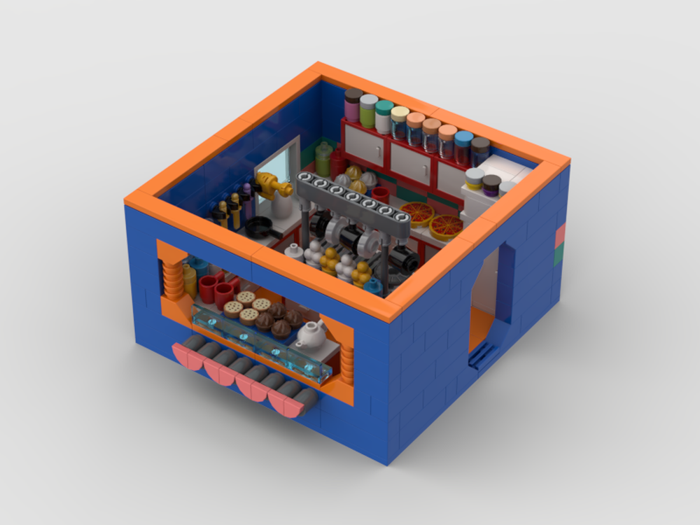 Lego Spaceship Kitchen