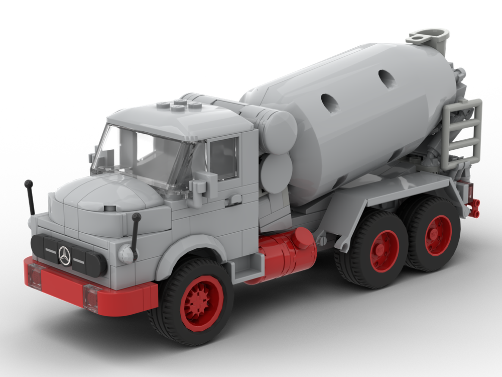 Lego Mercedes-Benz Kurzhauber Concrete Mixer