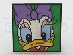 Daisy Duck Art Mosaic