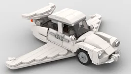 MOC The Citroen DS Flying Car (Fantomas) Version FUN