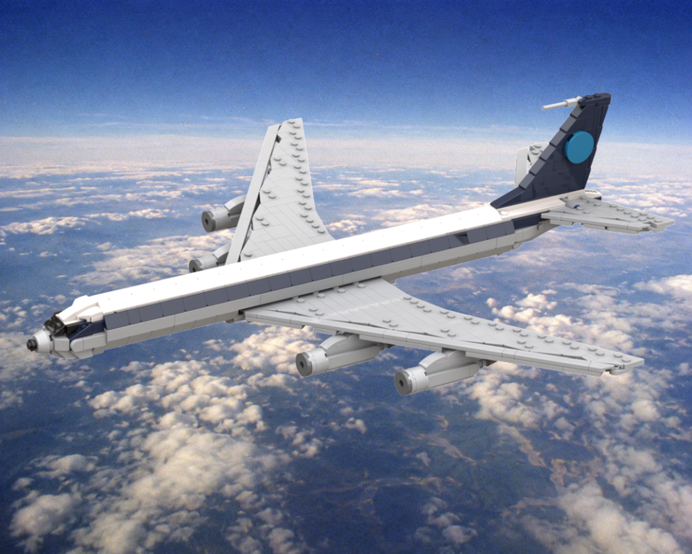 Lego Boeing 707-320C - Saha Airlines Livery (1:100)