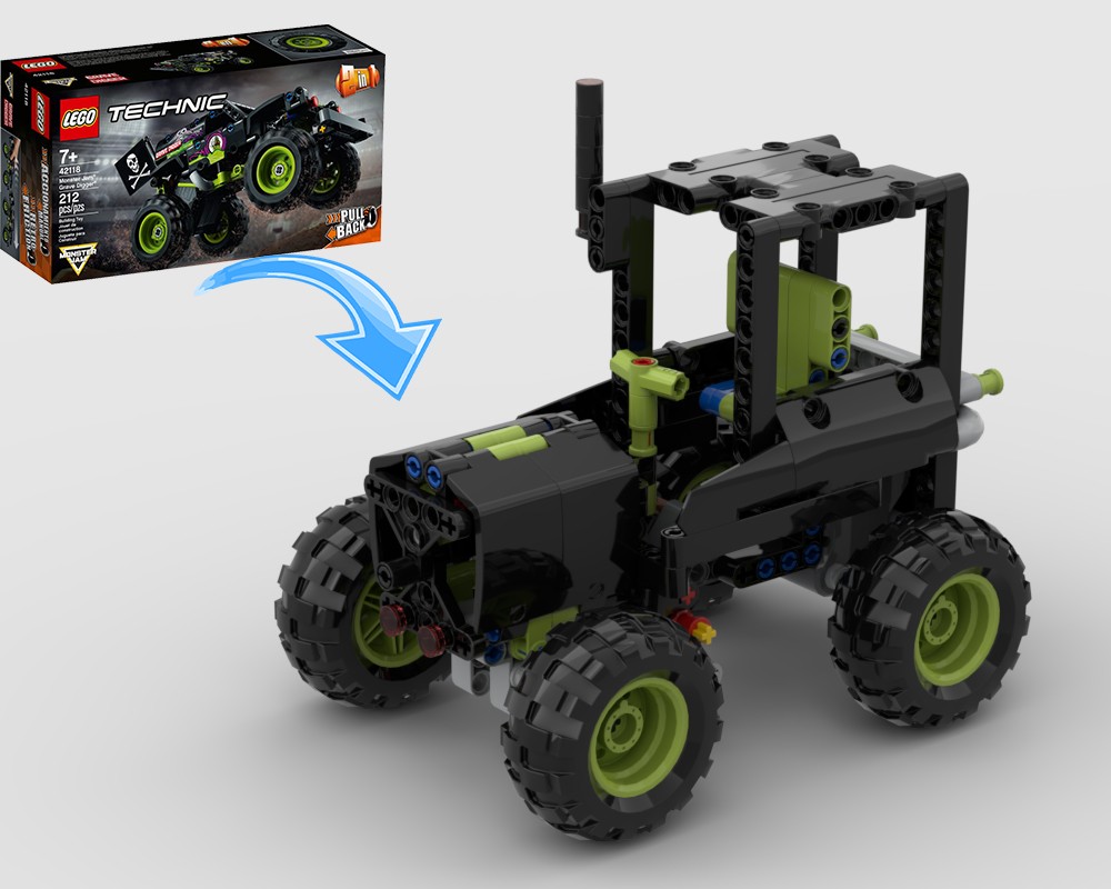 Lego Tractor 42118 Alternative