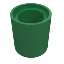 Technic Pin Connector Round 1L [Beam] / Green