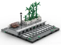 modular trainstation plant platform