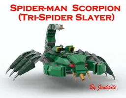 Marvel Spider-Man Scorpion Spider-Slayer from 90's Tri-Spider Slayer bot 3
