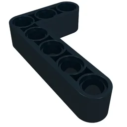 Technic Beam 3 x 5 L-Shape Thick / Black