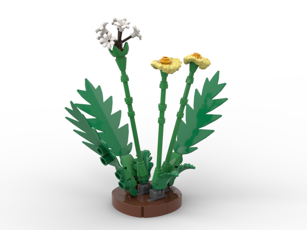 Lego Dandelion (fan-made botanical)