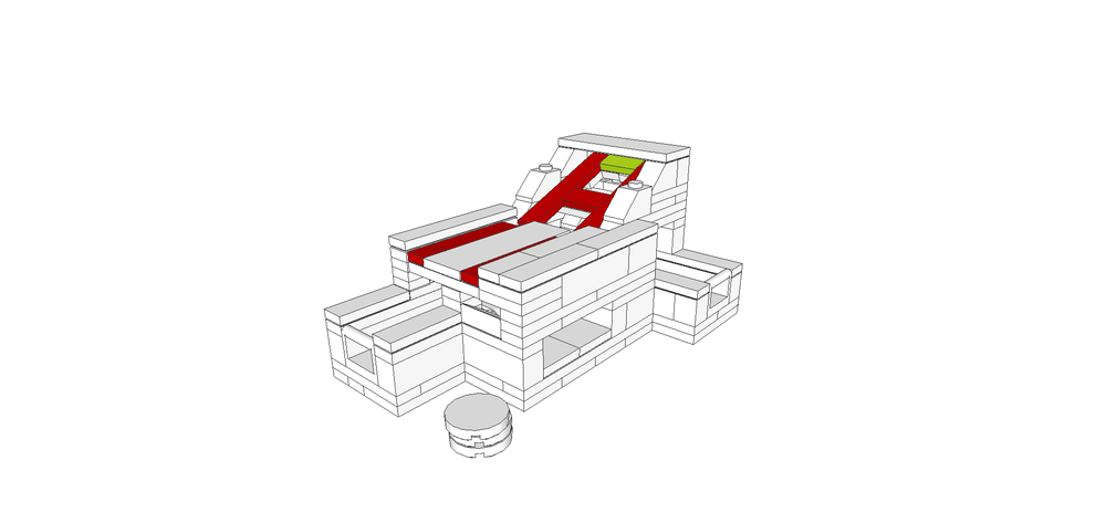Lego Skee-Ball Machine
