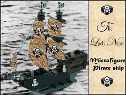 The Loch Ness: Microfigure Pirate Ship