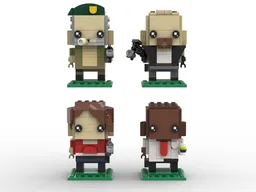 Left 4 Dead Survivors Brickheadz