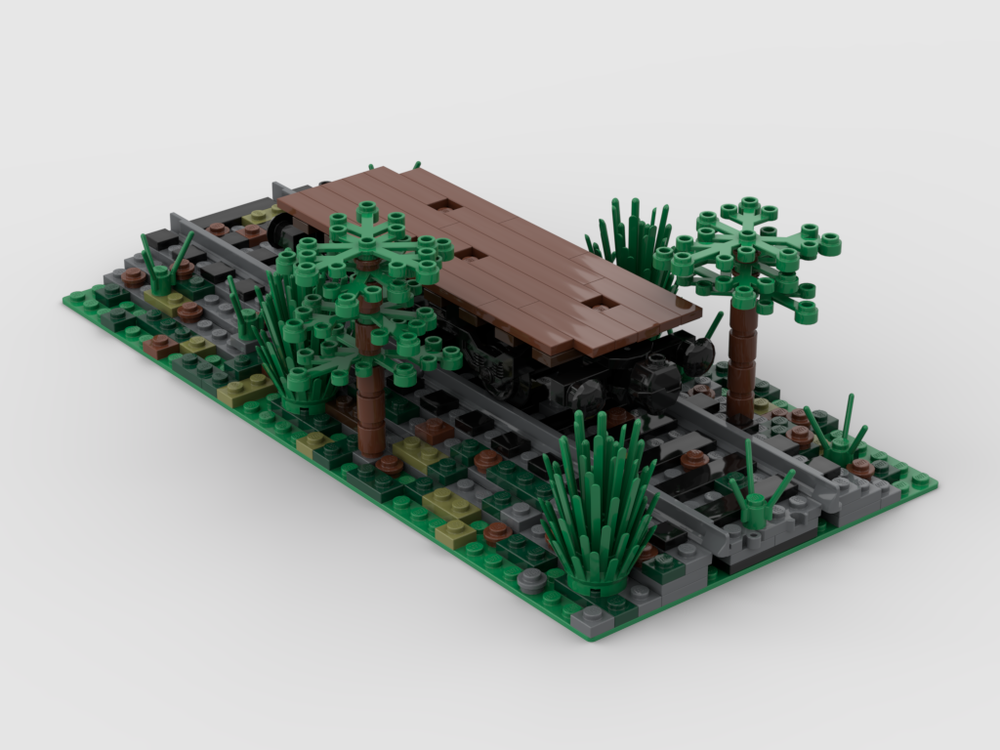 Lego Abandoned Flatbed