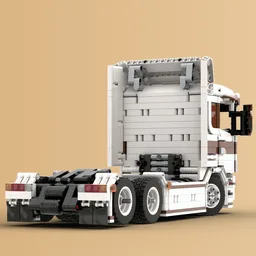 Scania 144L 6x2 tractor