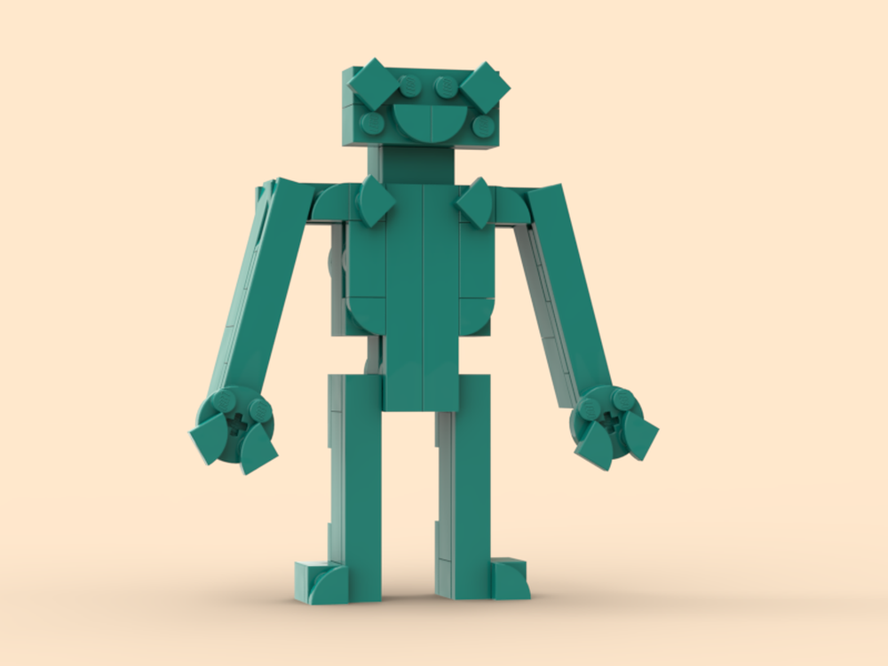 Lego Teal Brick Guy!