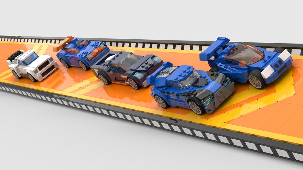 Lego Hot Wheels Acceleracers Teku Team