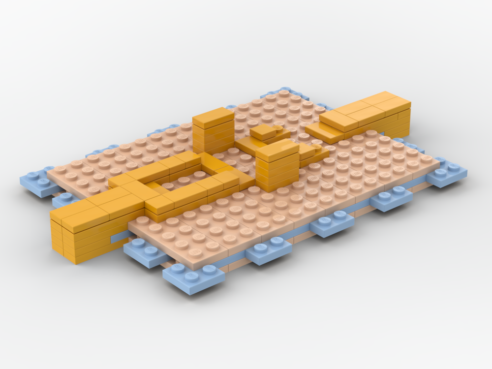 Lego Frame Rack for MOC-26301