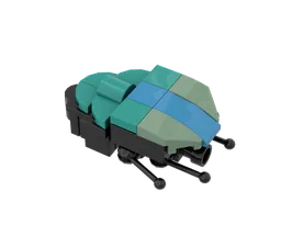 17 Scarab beetle