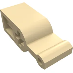 Technic Changeover Catch - + opening / Tan