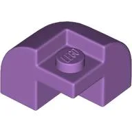 Brick Round, Curved 2 x 2 x 1 1/3, Corner / Medium Lavender