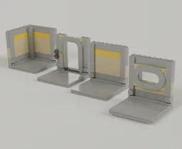 Fallout Vault Pieces
