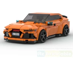 AUDI RS-7 Orange