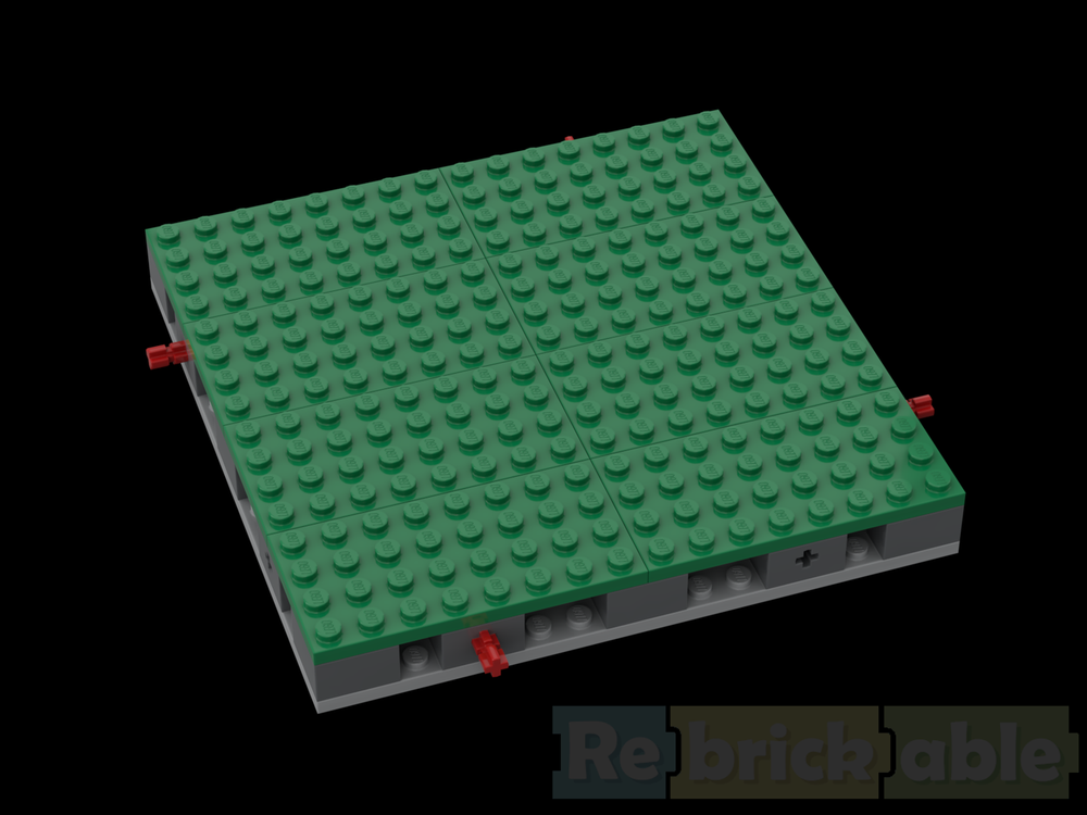 Lego Modular Landscape - Base 16x16