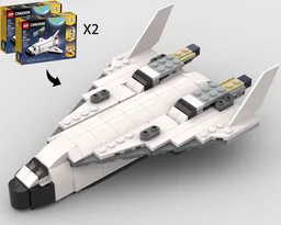 RDA Valkyrie SSTO Shuttle - Alternate Build of 2 x 31134 Space Shuttle