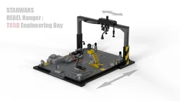 T65B Engineering Bay : REBEL alliance Hangar