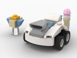 Mighty Micros: Pufferfish ice cream speeder