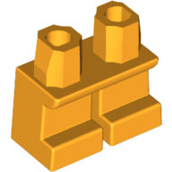Lego Legs Short / Bright Light Orange