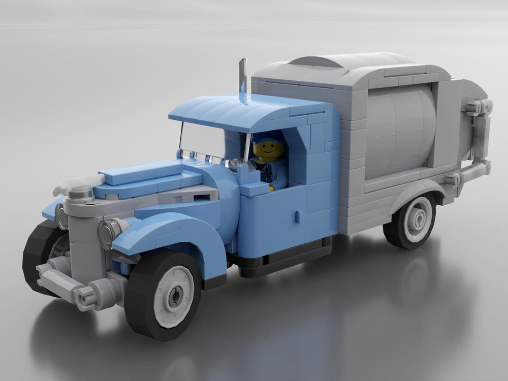 Lego Vintage Garbage Truck