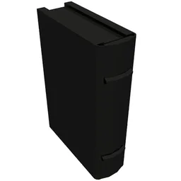 Book 2 x 3 [Plain] / Black