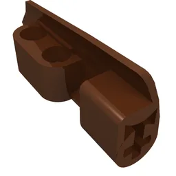 Technic Panel Fairing #22 5L Small Smooth, Side A / Reddish Brown
