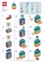 LEGO Brand Store Exclusive Build - 3D Easter Egg